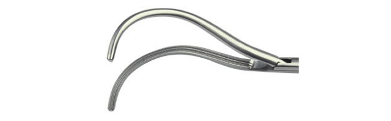 HF2005.3S 胸腔止血鉗 (彎)