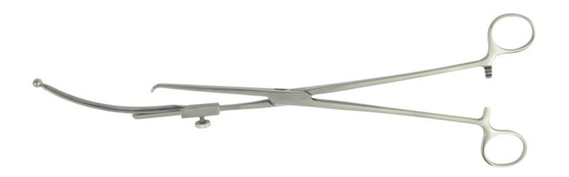 HF3009.3 Uterine lifting forceps (adjustable jaw)