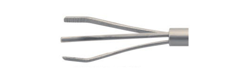 HA2154 Three claws, grasping forceps